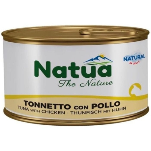 Natua Cat Tuńczyk z kurczakiem w galaretce 85g Naturalna karma dla kota