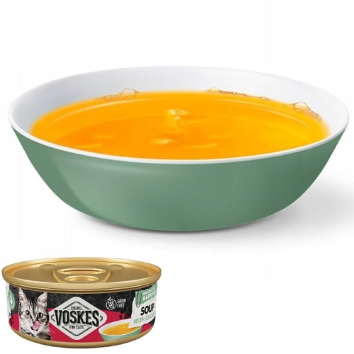 Zupa bulion dla kota z kurczakiem Voskes Cat soup with Chicken 50g bez zbóż