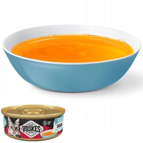 Zupa bulion dla kota z tuńczykiem Voskes Cat soup with Tuna 50g bez zbóż