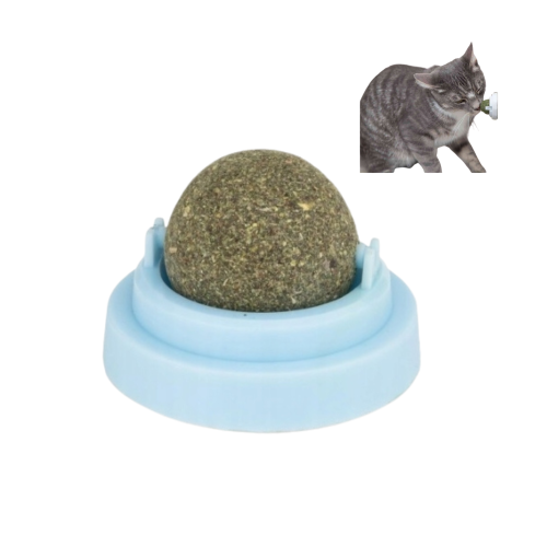 Barry King Zabawka dla kota Kulka do lizania z kocimiętką