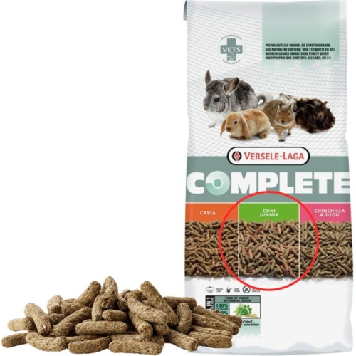 Versele-Laga Królik Complete Cuni Junior 8kg