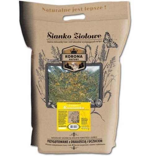 Natural-Vit Sianko ziołowe z rumiankiem 400g Gryzoń królik