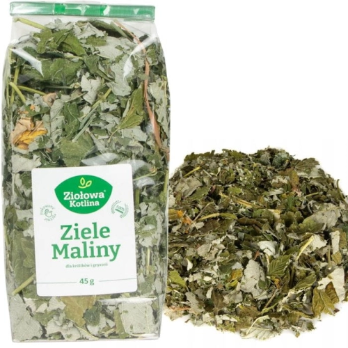 Ziołowa Kotlina dla gryzoni Ziele maliny 45g