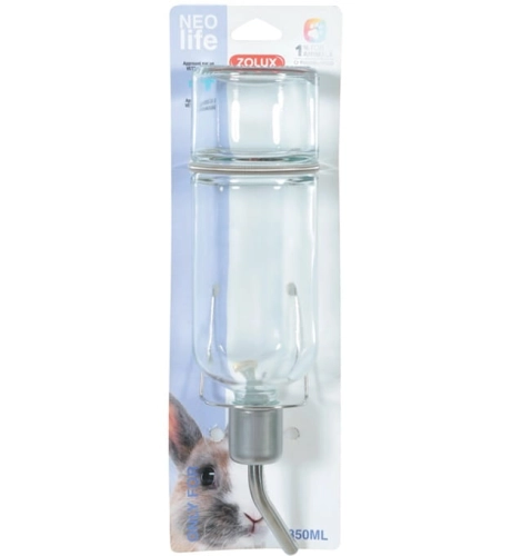 Zolux poidło szklane dla królika 350 ml