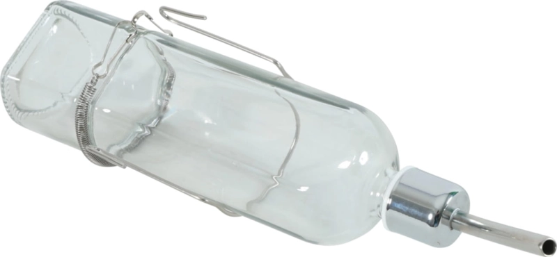 Zolux Neolife poidełko szklane kulkowe dla królika świnki i gryzoni 350 ml