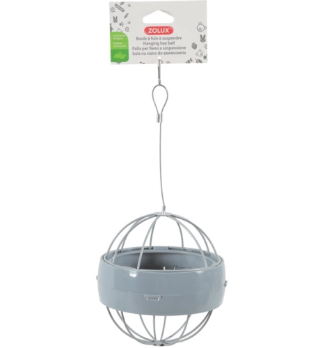 Zolux Kula do siana do zawieszenia szara