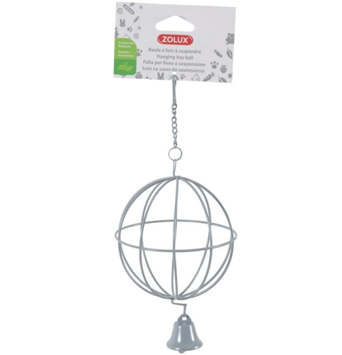 Zolux Kula do siana do zawieszenia szara śr. 10 cm