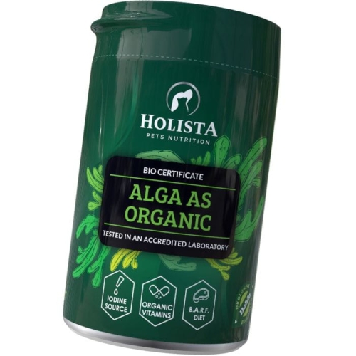 Holista Alga Organic Algi morskie dla psów i kotów Wodorosty Jod 250g