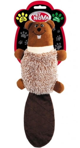  Pet Nova Dog Zabawka pluszowy Bóbr piszczący 47cm