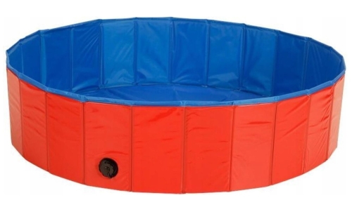 Basen dla psa składany czer, 80x20cm