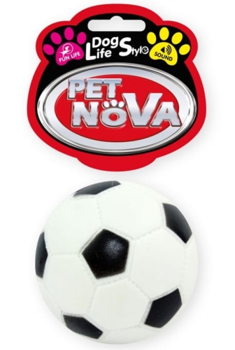 Pet Nova Piłka futbolowa 7cm