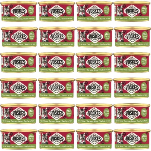 Mokra karma dla kota Voskes TUNA WITH QUINOA Tuńczyk z komosą 24 x 85g