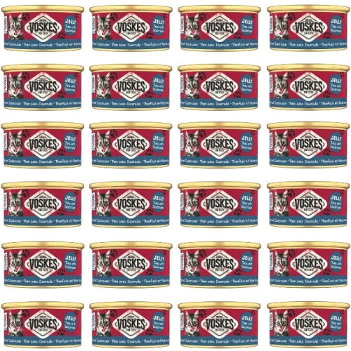 Mokra karma dla kota Voskes TUNA WITH SEABREAM Tuńczyk z doradą 24 x 85g