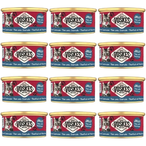 Mokra karma dla kota Voskes TUNA WITH SEABREAM Tuńczyk z doradą 12 x 85g