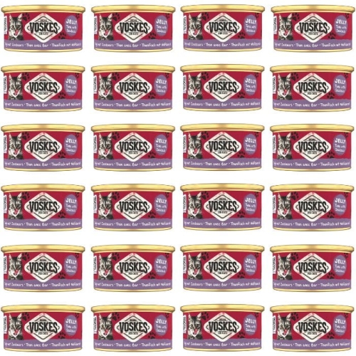 Mokra karma dla kota Voskes TUNA WITH SEABASS Tuńczyk z okoniem 24 x 85g