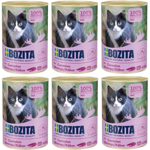 Bozita z krewetkami 6 x 400g Mokra karma dla kota