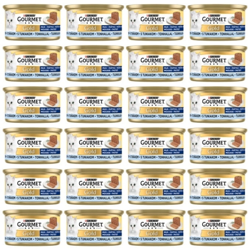 Purina Gourmet Gold Mus z tuńczykiem dla kota 24 x 85g