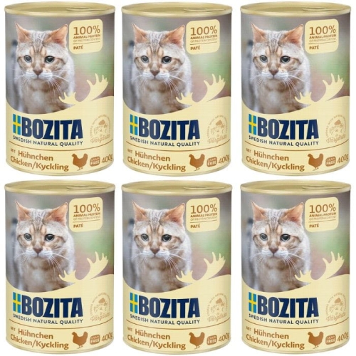 Bozita z kurczakiem 6 x 400g Mokra karma dla kota
