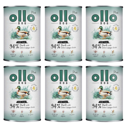 Ollo Plus Dog mokra karma Kolagen Kaczka 6x400g