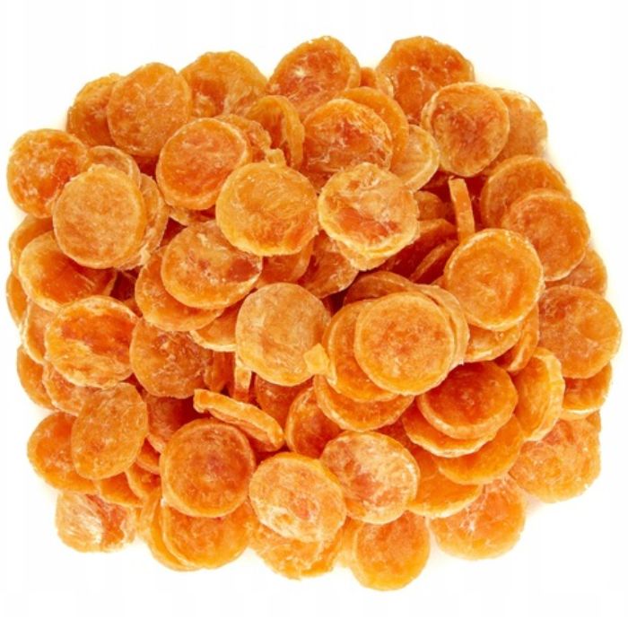MięsoŁaki miękkie chipsy z kurczaka naturalny przysmak dla psa 2x 500g