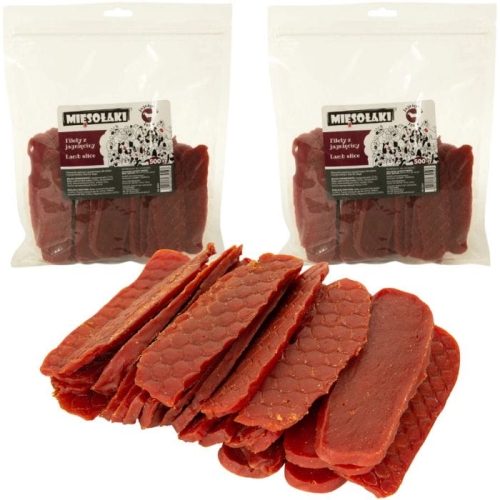 Mięsołaki Filety z jagnięciny Przysmak dla psa 2 x 500g