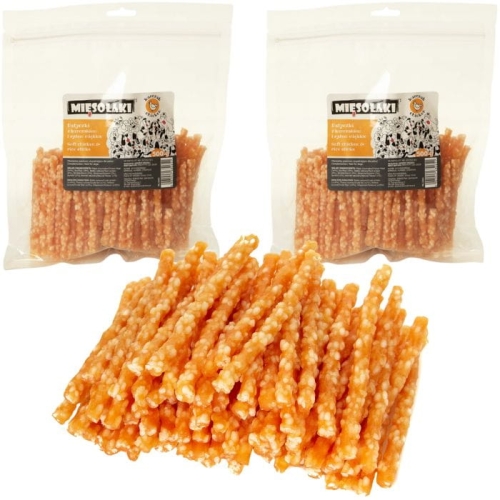 Mięsołaki Patyczki z kurczakiem i ryżem 2 x 500g Przysmak dla psa