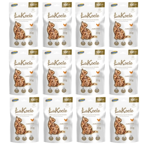 Hilton Liofilizowany przysmak z kurczaka 12x30g