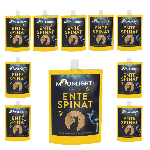 Moonlight Sos Kaczka ze Szpinakiem 10x60g 