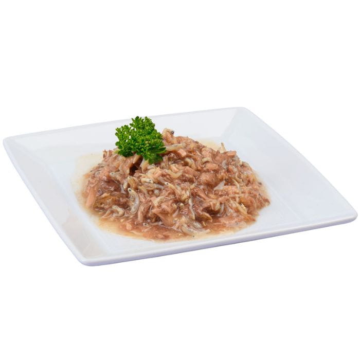 Moonlight Dinner Nr 10 Tuńczyk Shirasu mokra karma dla kota i kociąt 12x 80g