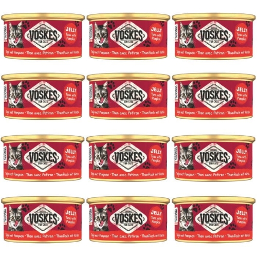 Mokra karma dla kota Voskes TUNA WITH PUMPKIN Tuńczyk z dynią 12 x 85g