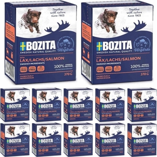 Bozita Łosoś 12 x 370g Karma dla psa