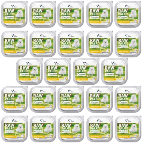 Raw Paleo Pate Mini Puppy Turkey Pasztet dla szczeniąt Indyk 24 x 150g
