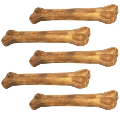 Hau Miau Kość prasowana naturalna 16,5cm x 5szt
