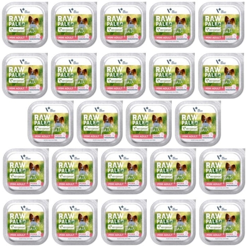 Raw Paleo Pate Mini Adult Pork Pasztet dla psów Wieprzowina 24 x 150g