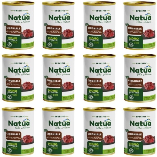 Natua Dog Specific Monoprotein Boar Dzik 12 x 400g