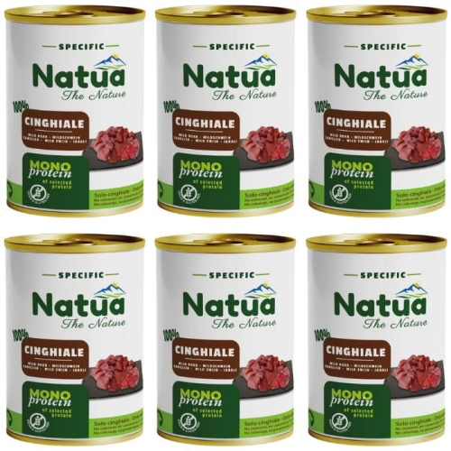 Natua Dog Specific Monoprotein Boar Dzik 6 x 400g