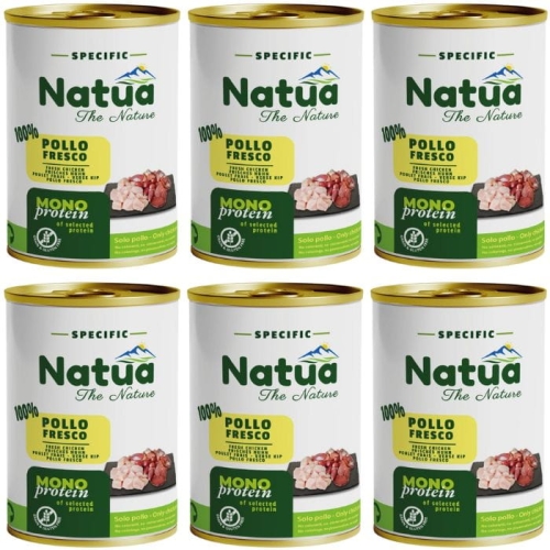 Natua Dog Specific Monoprotein Chicken Kurczak 6 x 400g