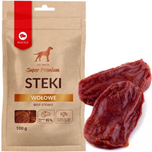 Maced Super Premium Steki wołowe 100g