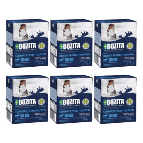 Bozita Renifer 6 x 370g Karma dla psa