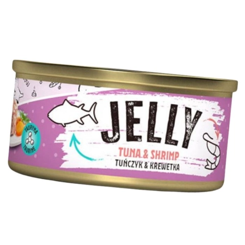 Mr. Bandit Jelly 80g Przysmak dla Kota Galaretka z Tuńczykiem i Krewetkami