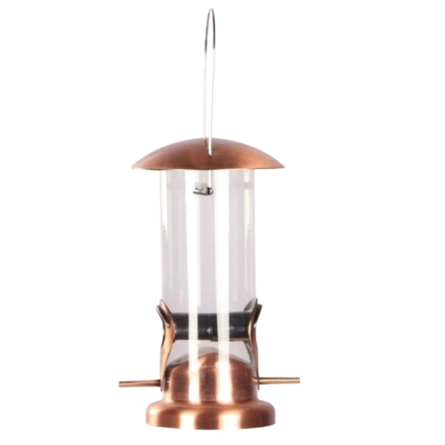 Garden&Fun Karmnik dla ptaków metalowy wiszący 13,5x13,5x25 cm