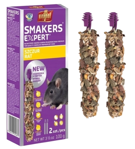 Vitapol Smakers Expert Kolby dla szczura 2szt