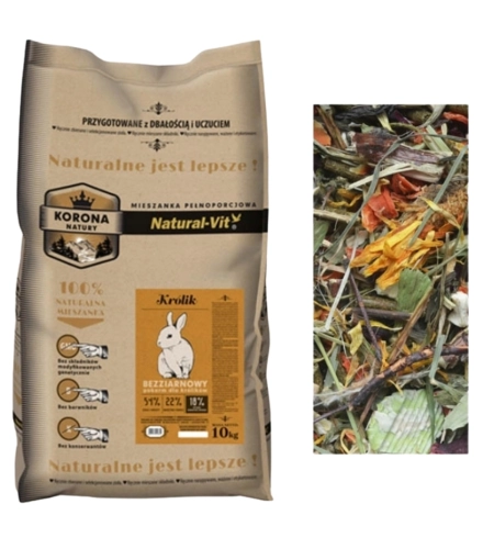 Natural Vit Korona naturalny królik 10kg
