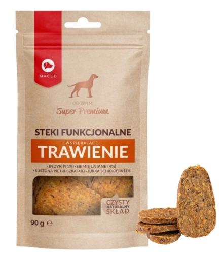 Maced  Steki Funkcjonalne Trawienie Indyk 90g
