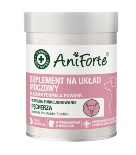 AniForte Suplement na układ moczowy dla psa 100g