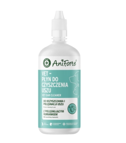 AniForte Płyn do czyszczenia uszu pies/kot 250ml