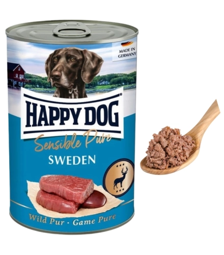 Happy Dog puszka dla psa dziczyzna 400g