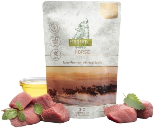 Isegrim Horse Konina Jednobiałkowa Saszetka 410g