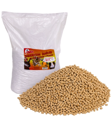 Chico Podściółka drewniana Żwirek 30l