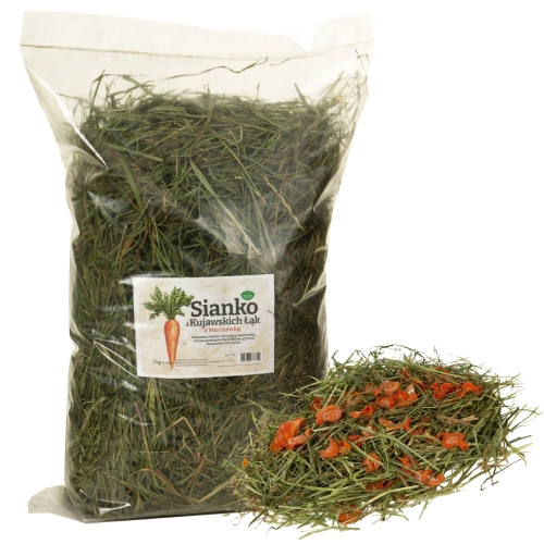 Ziołowa Kotlina Siano z marchewką 1kg